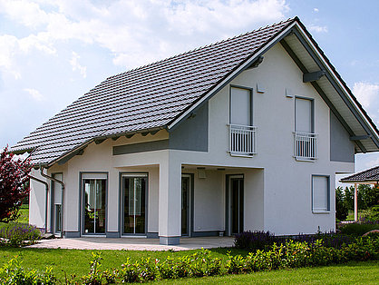 Einfamilienhaus mit Steildach